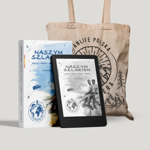 Naszym szlakiem - Szkocja - Francja - Andora - Hiszpania | Monika Kotowska - Ebook + Torba